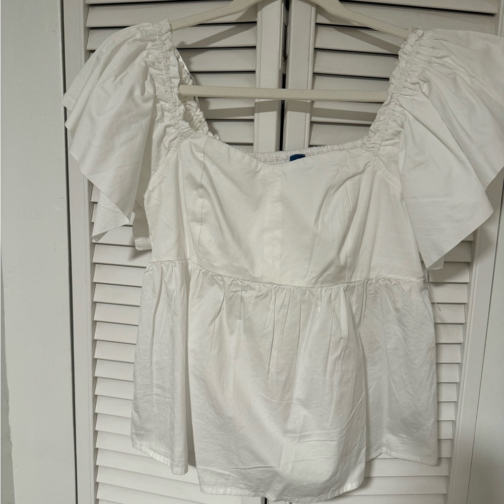 NWT peplum top